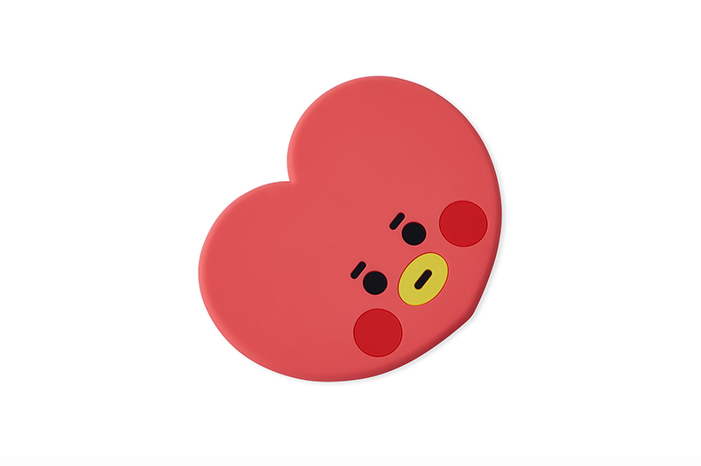 BT21 BABY系列硅胶隔热杯垫 家用餐桌防烫杯垫配饰 LINE FRIENDS