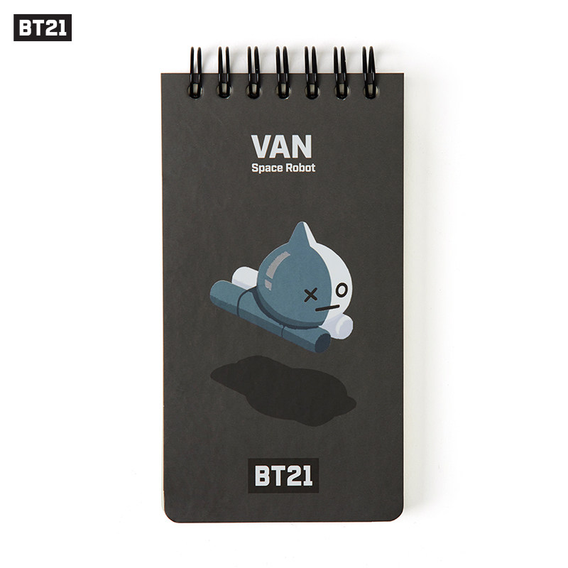 BT21 coil notebook cartoon cartoon cute fun surrounding learning stationery stationery notepad