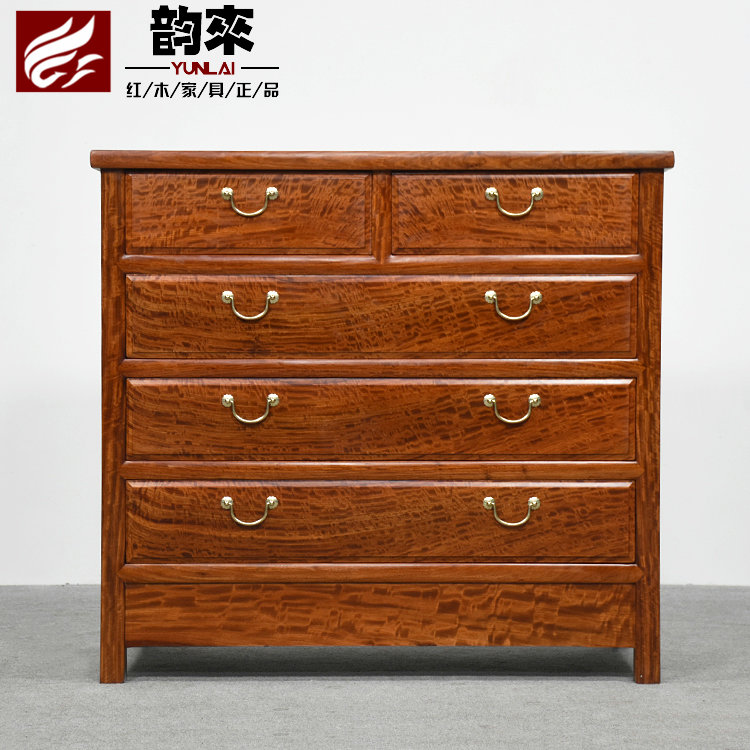 Burmese rosewood storage cabinet sideboard clothing cabinet big fruit rosewood