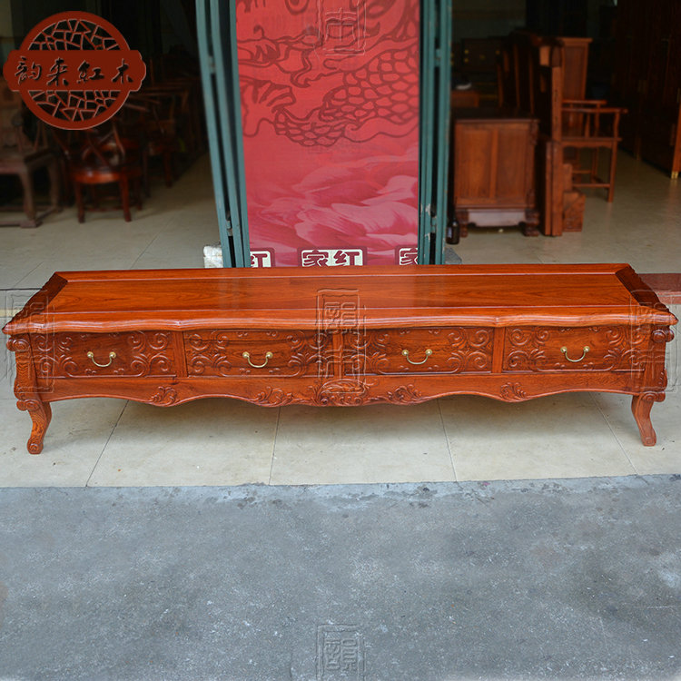 Redwood furniture Large Pearl Wood 2 m 2 modern European living room series TV cabinet