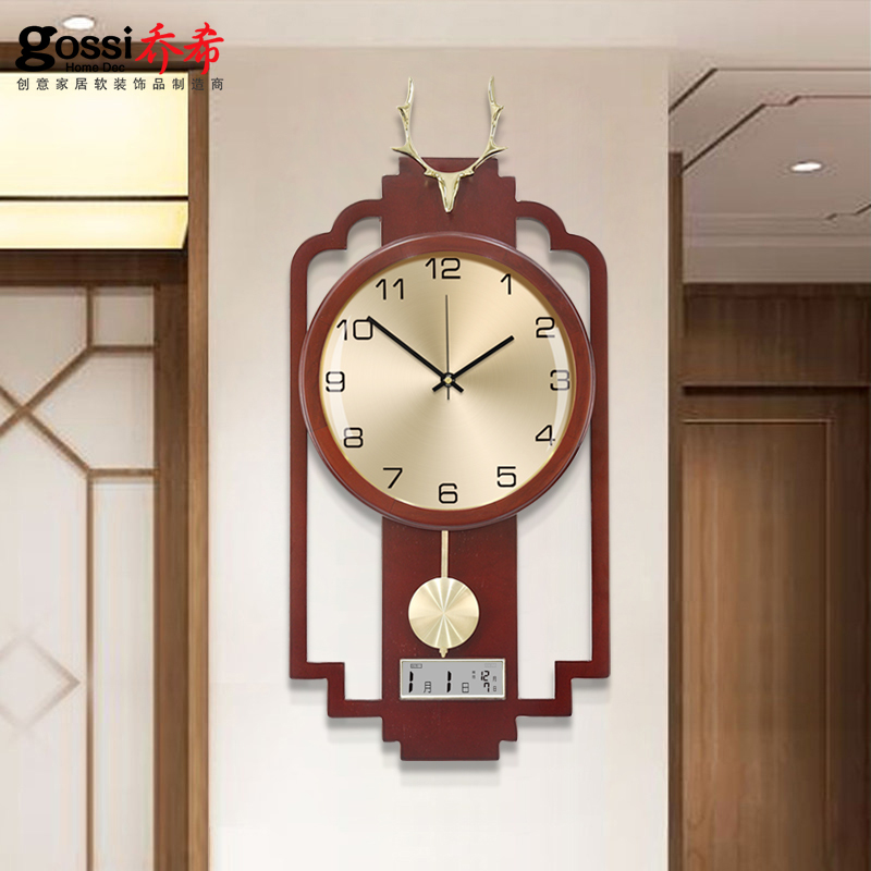 Light extravaganza Watches Clocks and watches Living room Home Fashion Clock New Chinese creativity Creative Decorative Quartz Clocks