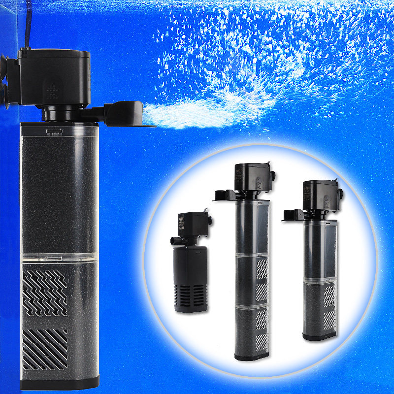 Satbao Filter Aquarium Dive Oxygen Increased Oxygen Filter Pump Small Built-in Three-in-One Mute Filter Pump