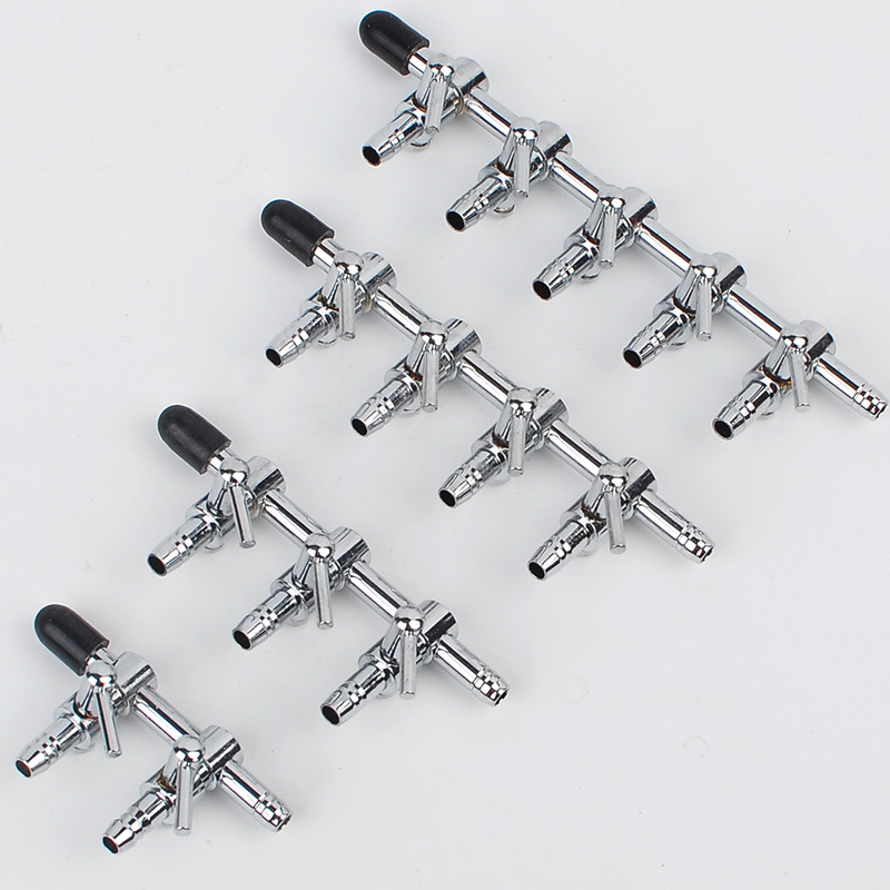 Oxygenation pump tracheovalve 5mm Interface beating air pump valve Sub-joint Multi-mouth valve