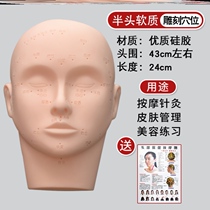 Head face Face skin management model Modus Operandi Head Fake model Apprentice Massage Wash Face Tattoed mascara