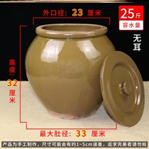 Clear Oil Soy Sauce Tan Acid Cooked Oil Storage Tank Rice Vat Vegetable Oil Loaded Pig Oil Ceramic Mouth Jar With the old fashioned altar pickle