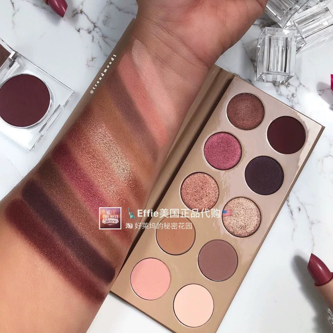 Palette теней для век KKW Beauty Kardashian BLOSSOM Pink Earth Color Pearlescent Matte Eyeshadow Palette