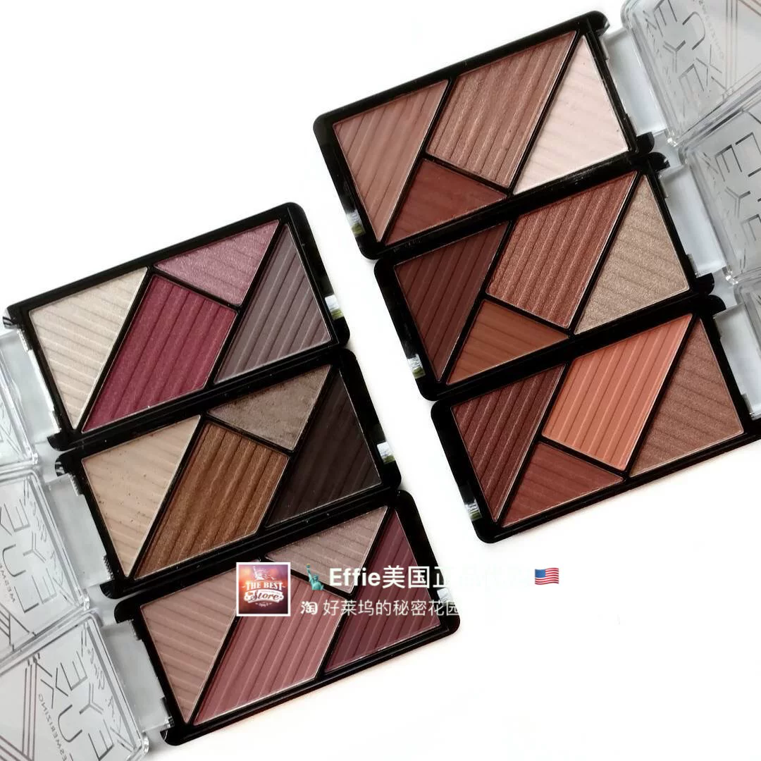 [Гарантированное] Американская палетка теней для век L.A. Girl La Girl Eye Lux 4 цвета
