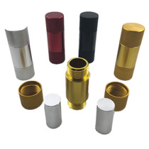 Special cylindrical cigarette lighter assorted special cylindrical cigarette lighter to import cut tobacco special aluminium alloy pressed smoke bar aluminium ingots two-way compression