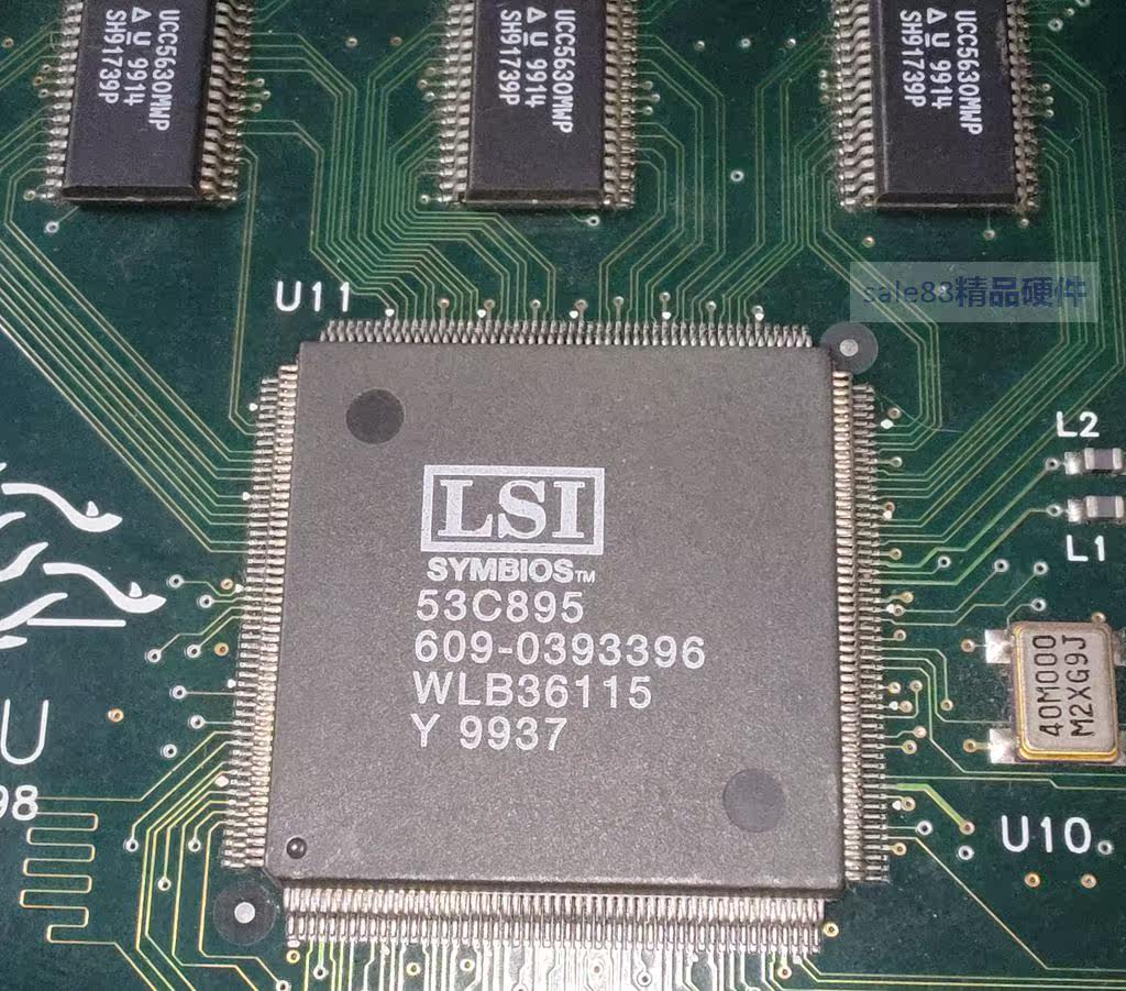 SYMLOGIC SYM8951U 53C895 80M SCSI card original disassembly card normal use