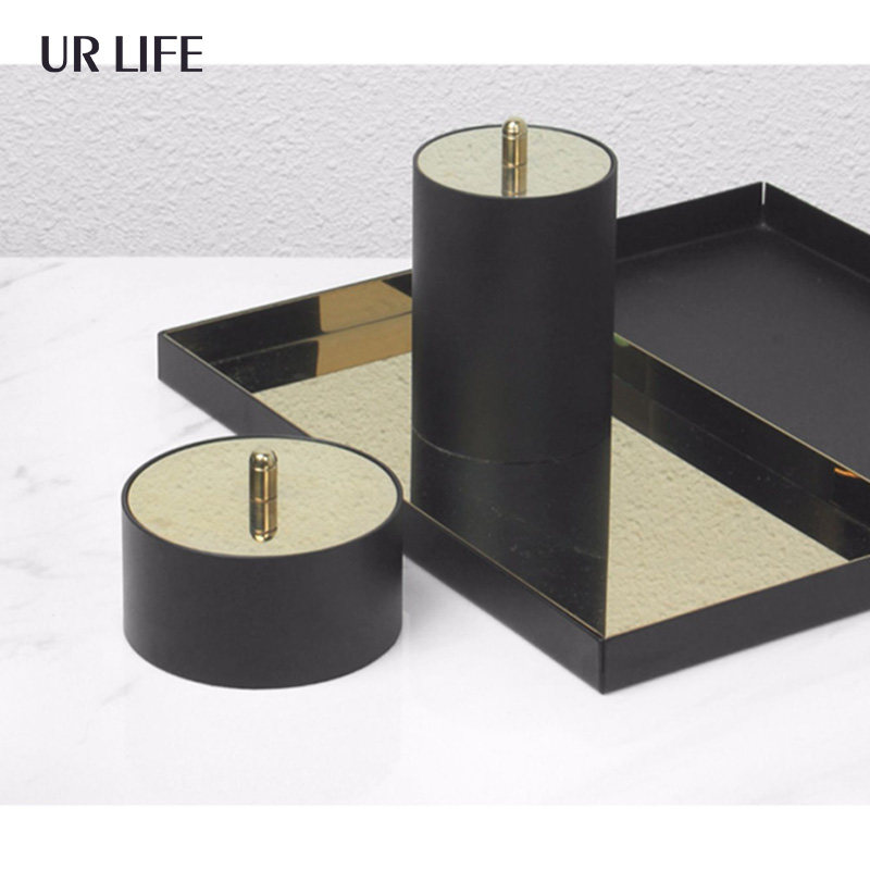 urlife extremely minimalist creative black grid geometric semi-circular square nursery metal combined sample board room table