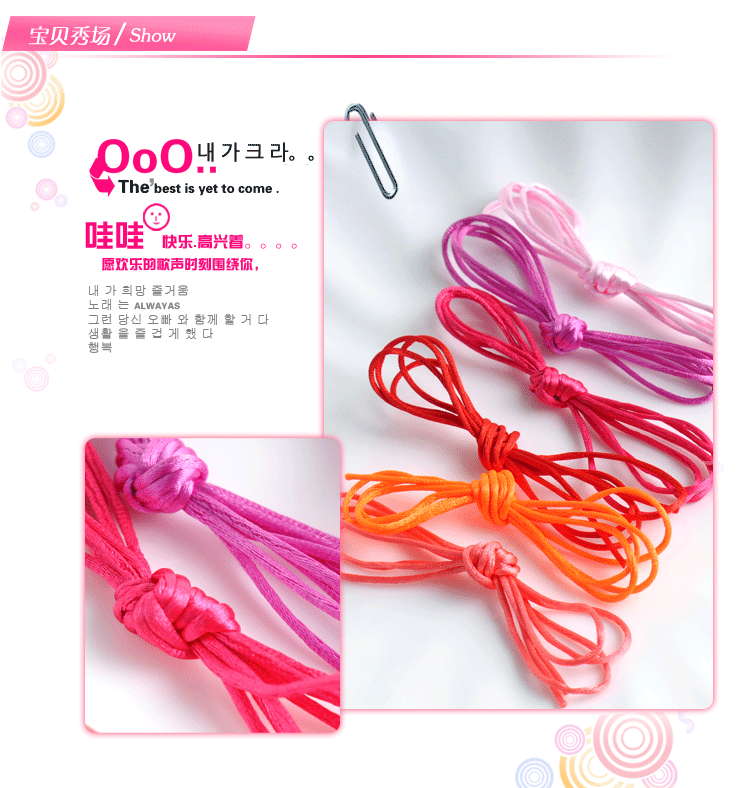 Phụ kiện tóc trẻ em Hàn Quốc Cô gái Hàn Quốc màu tóc dài dải tóc bện tóc em bé mũ nón trang sức dây tóc dây buộc tóc