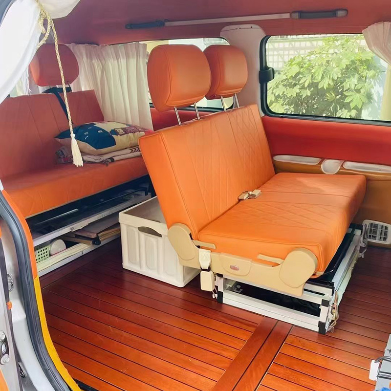 Camper V80 Transit Fushun Modified Rv Turns into Bed, Card Reversing Seat