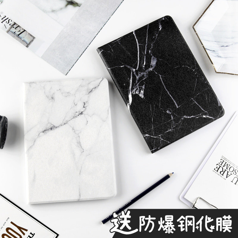 Apply ipad protective sleeves Apple 2021 new pro11 inch marble 2020 flat air4 silicone mini6 ultra-thin 2018 simple about 10 2 inches ninth generation