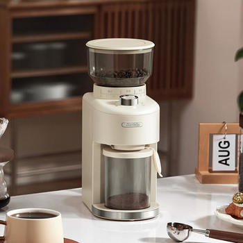 Barsetto Home Electric Coffee Bean Grinder Small Italian Hand-Brewed Coffee Grinder