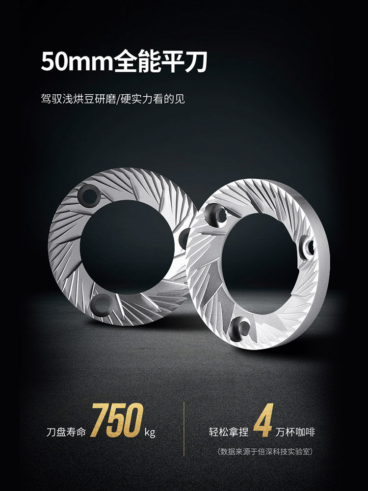 Basecent 50A Electric Coffee Grinder Espresso Hand-Brew Home Small Automatic