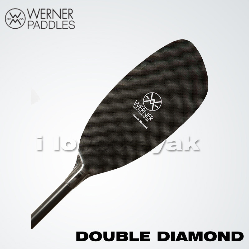 Floral exciton paddle crank oar lone wood paddle Kevlar Carbon fiber paddle Werner Double Diamond