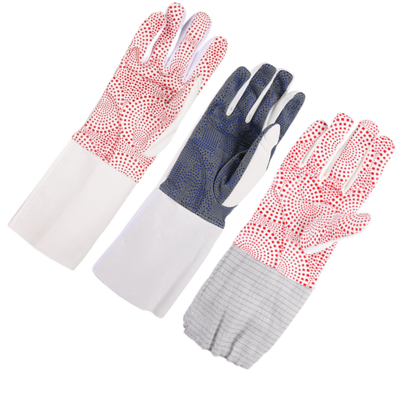 allstar Identical Fencing Gloves Children Adult Floral Sword Heavy Sword Gloves Full Palm Non-slip Fingers Thickening-Taobao