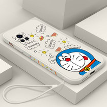 Side Doraemon vivos7e mobile phone case vivos7 pattern straight side creative soft shell Tide brand liquid viv0y73s couple silicone S7 anti-drop lens all-inclusive protective cover for men and women