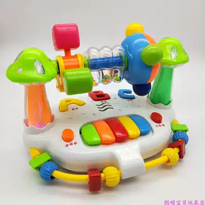 3-6-8-9-12 months infant toys 0-1-2 years old Educational newborn rattle turntable female baby boy