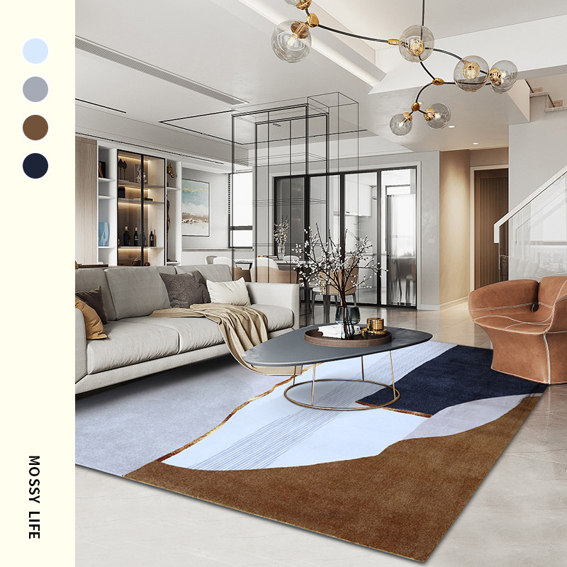 Brief post Modern Nordic American light luxury New Chinese European style sofa Living room Tea Table Carpet Bedroom Bedside Mat