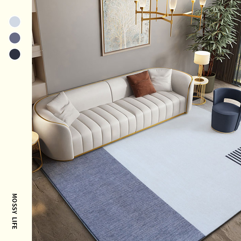 Nordic Minimalist Style Carpet Light Extravagant Modern Geometric Living Room Sofa Tea Table Mat Bedroom Bedside Blanket Thickening