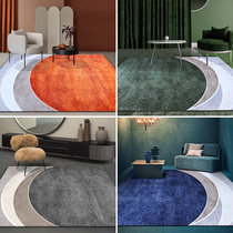 ins rug bedroom living room round bedside Nordic minimalist modern sofa tea table blanket big light lavish and customized