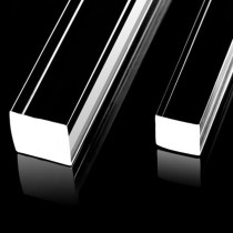 20 * 20mm acrylic transparent square bar organic square bar reinforced strip photo frame Crystal square Strip 1