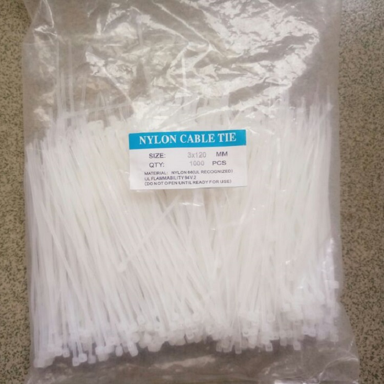 Computer consumables Batch self-locking nylon tie beamline with plastic bundling belt 3 * 120