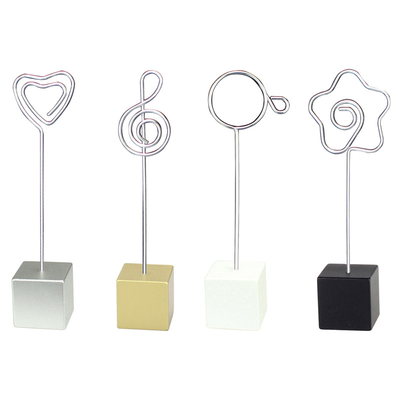 10 loaded upright convenient adhesive clip desktop postcard clip cute photo clip minimalist around swing piece message clip customised logo