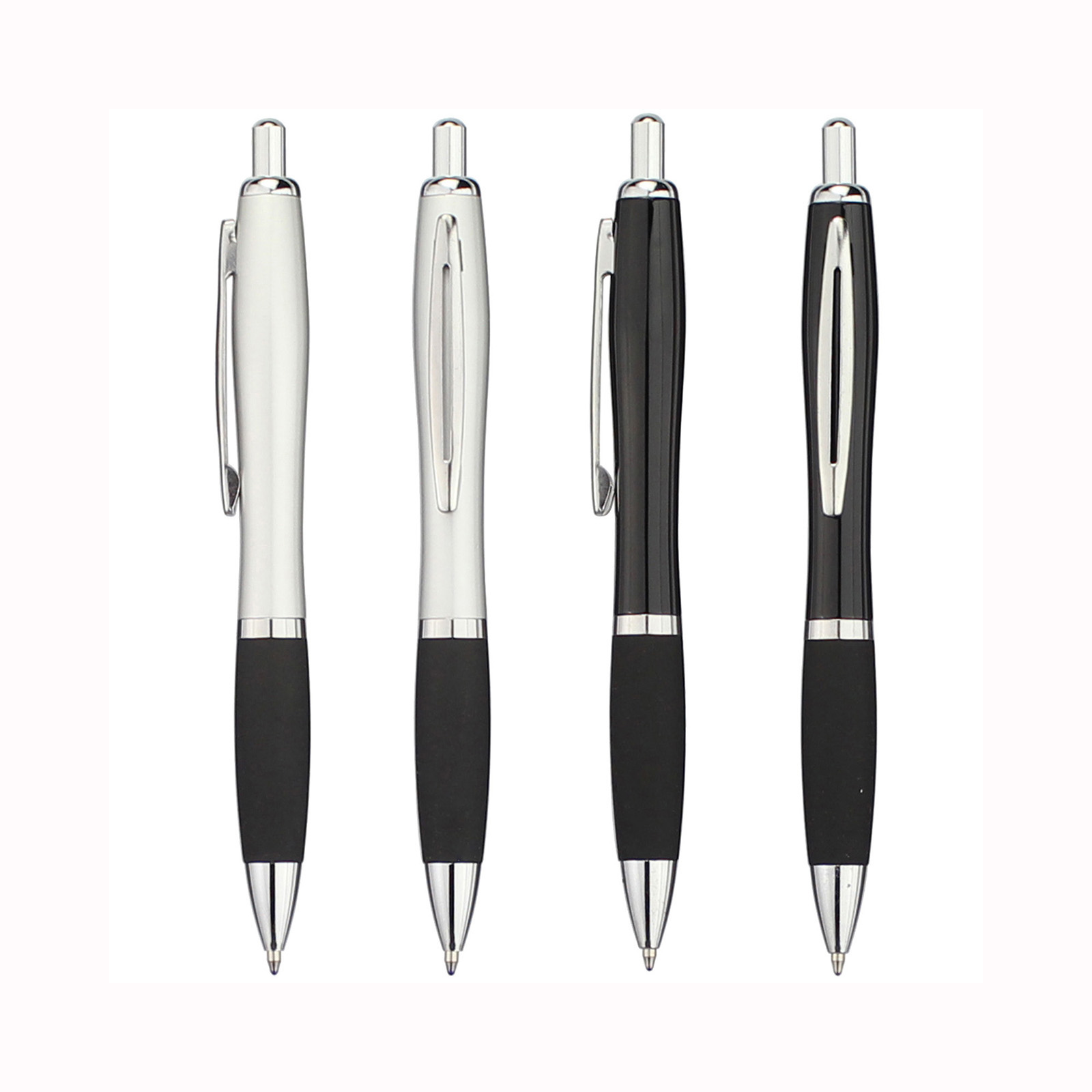 Metal gourd press-type ballpoint pen press the oil core pen to engrave the logo custom promotion writing smooth gift pen