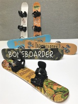 (BONEBOARDER official webshop) veneer model hand-run finger veneer snowboard model