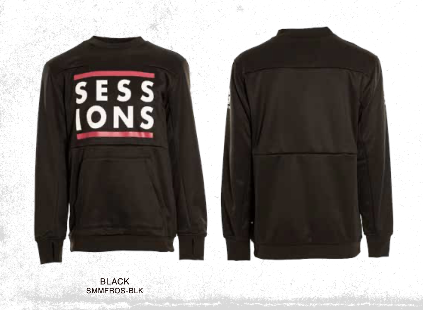 American veteran SESSIONS 20-21 ROSTER CREW SWEATSHIRT VENEER SKI