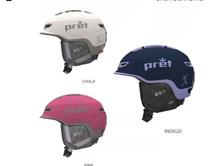 USA High Protective Helmet Brand PRET 20-21 VISION X WOMAN VENEER DOUBLE BOARD SKI HELMET