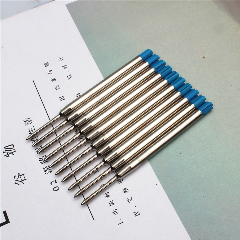 1 metal ball-point refill G2 specification refill swivel millet refill replacement core G2 Round bead midwicI pen core
