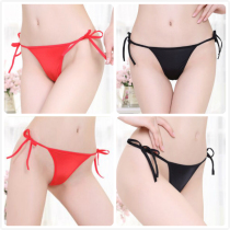 Sexy low waist lace-up thin breathable thong female sex temptation husband panties convenient pants flirting t pants