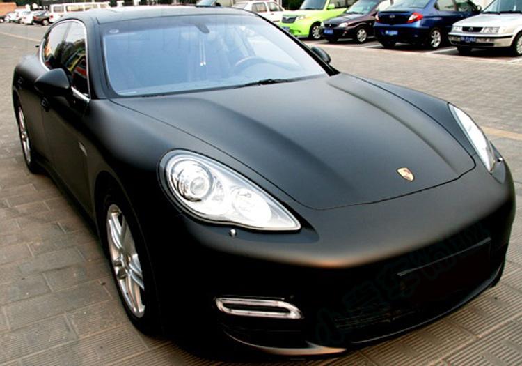 Body matte matte black film Bright color change film Interior full car sticker roof film Car decoration sticker