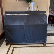 New thick velvet fabric lace lace piano cover dust-proof piano full cover all-inclusive set