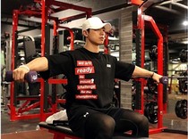 2020 Muscle Male Brothers Sports Short Sleeve Men Summer Korean Fitness T-shirt Cotton Loose Training Clothing