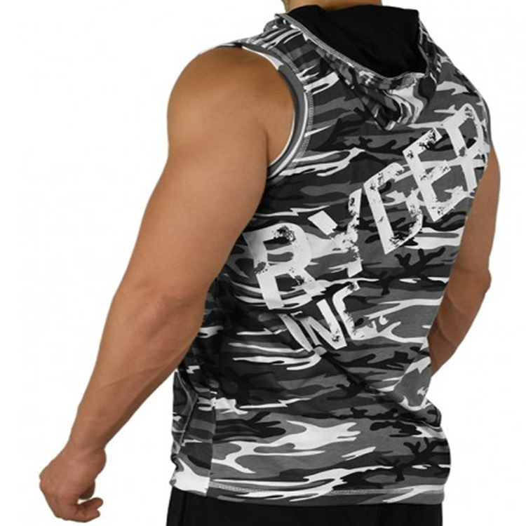 Mùa hè 2018 anh em cơ bắp vest nam đào tạo chạy thể dục quần áo thể thao vest mùa xuân áo phông thể thao