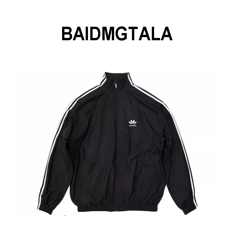 Baidmgtala B Brand Collaboration Logo Embroidered Unisex Autumn and Winter Sun Protection Jacket