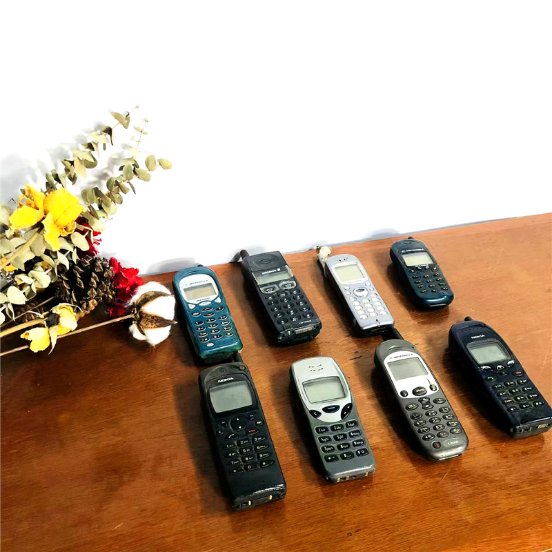 Secondhand Classic Straight Plate Changing Color Dragon Mobile Phone Old Shanghai PHS Straight Phone Furnishing Decoration Ca N't Be Used
