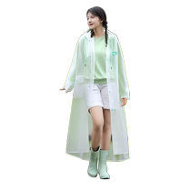 Womens long raincoat full-body anti-storm rain adult outer wear electric battery car 2023 new womens single outdoor poncho