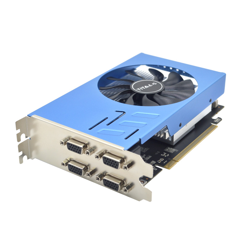 Teta 4G 4VGA Interface Monitoring stir-fry stock futures projection large screen split screen multi-screen graphics card