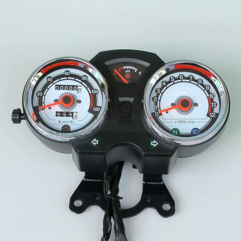 đồng hồ công tơ mét Xe máy Hoàng tử Mỹ EFI dụng cụ lắp ráp máy đo đường đo tốc độ Suzuki Prince GN125-FHJ125-8 dây điện đồng hồ wave bộ công tơ mét xe wave