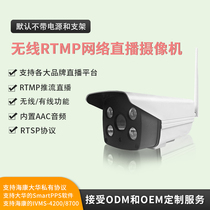 H265 H264 HD Wireless RTMP Push stream camera Live player Built-in audio WIFI network Mobile phone APP