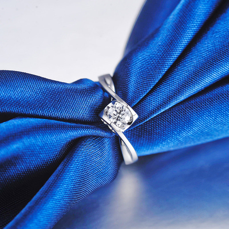 50 GIA naked drill custom diamond ring 18K Platinum days make it kiss coursing wedding diamond ring platinum 1 carat