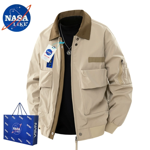 Официальный сайт НАСА, совместный модный бренд 丨 Рабочая куртка 丨 Избранные товары премиум-класса 丨 Японский модный бренд повседневный и универсальный летный тренд