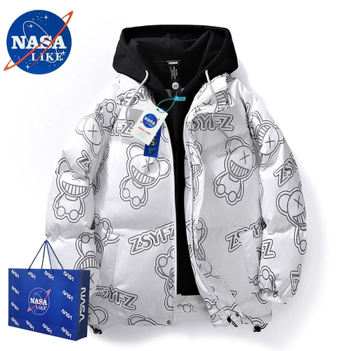 Официальный сайт НАСА совместный бренд 丨 Выбор интернет-знаменитостей в 2023 году 丨 Скидка на бренд и большие субсидии 丨 Флис и утолщение, просто и модно