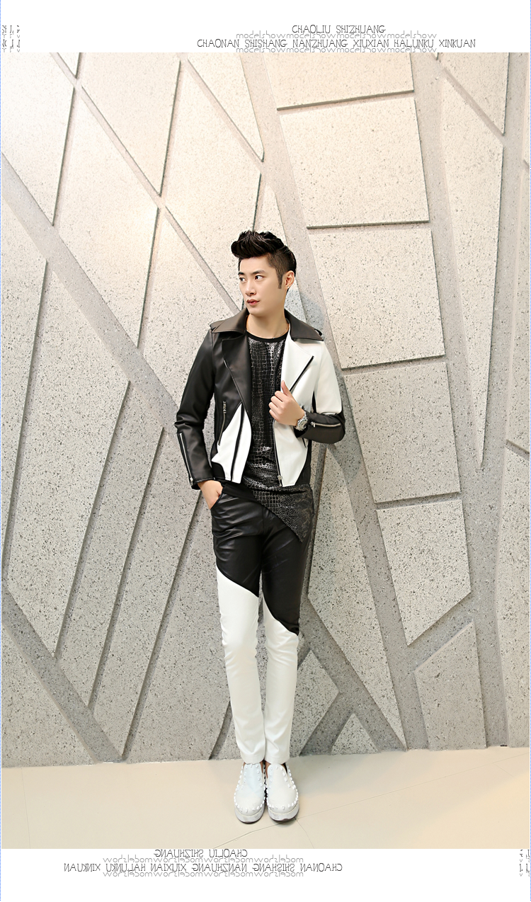 Pantalon cuir homme pour jeunesse pour automne - Ref 1492905 Image 9