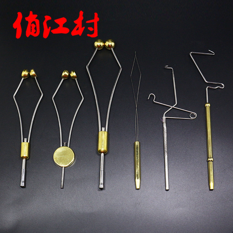 Fly Fly Hook Tie-Up Tool Winder Knower Knower Threading Machine Multiple Styles Confluence Wool Hook Binding Tool-Taobao